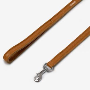 Smycz skórzana Aura Caramello 20 (2)