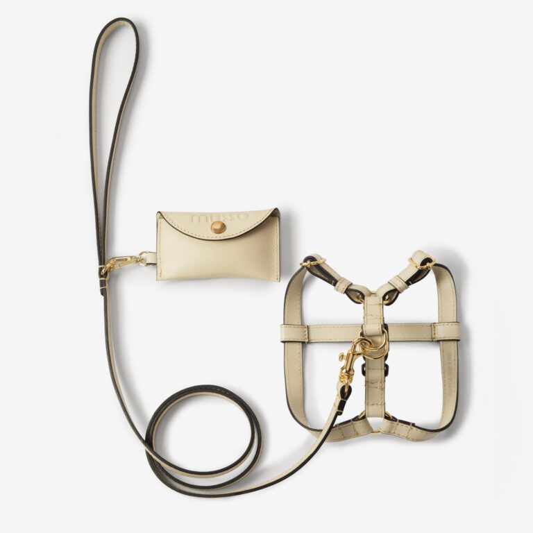 Zestaw z szelkami Vero Crema