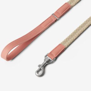 Smycz z wegańskiej skóry Nodo Cipria 4 (39)