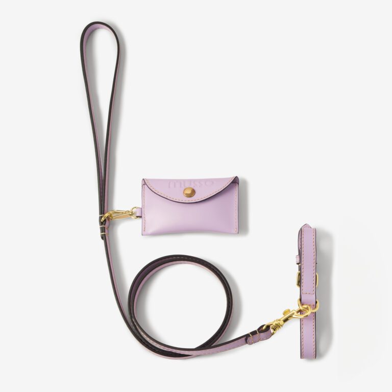 Zestaw z obrożą Vero Lavanda