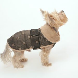 Kurtka zimowa dla psa Stella Taupe Kurtka zimowa dla psa Stella Taupe