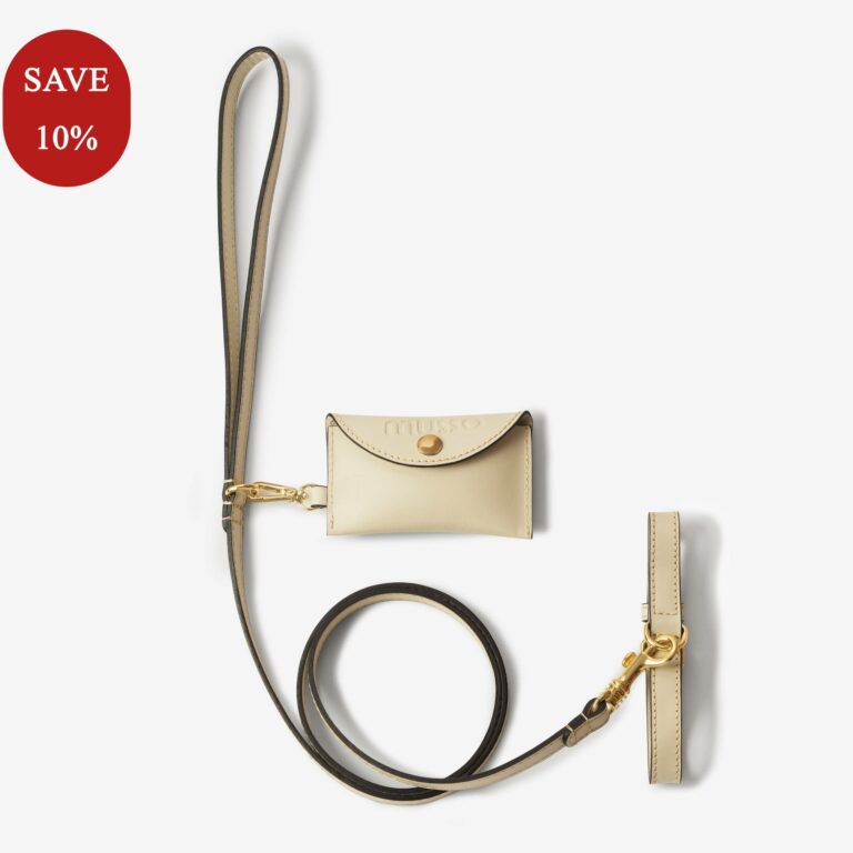 Zestaw z obrożą Vero Crema