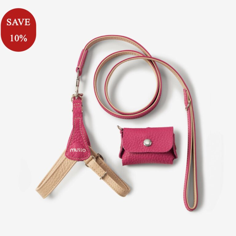 Zestaw z szelkami Duo Rosa